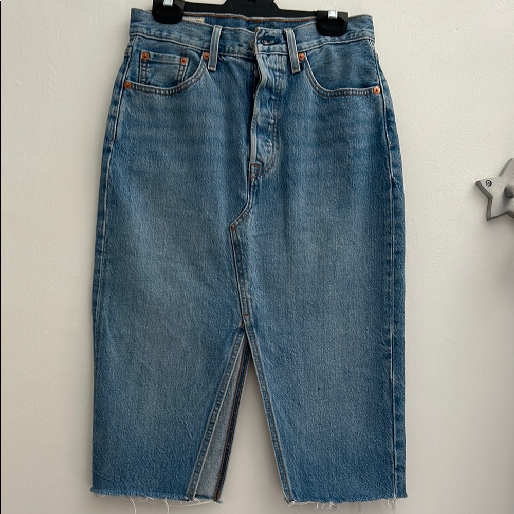 Levi's Midi Pencil Skirt size 25